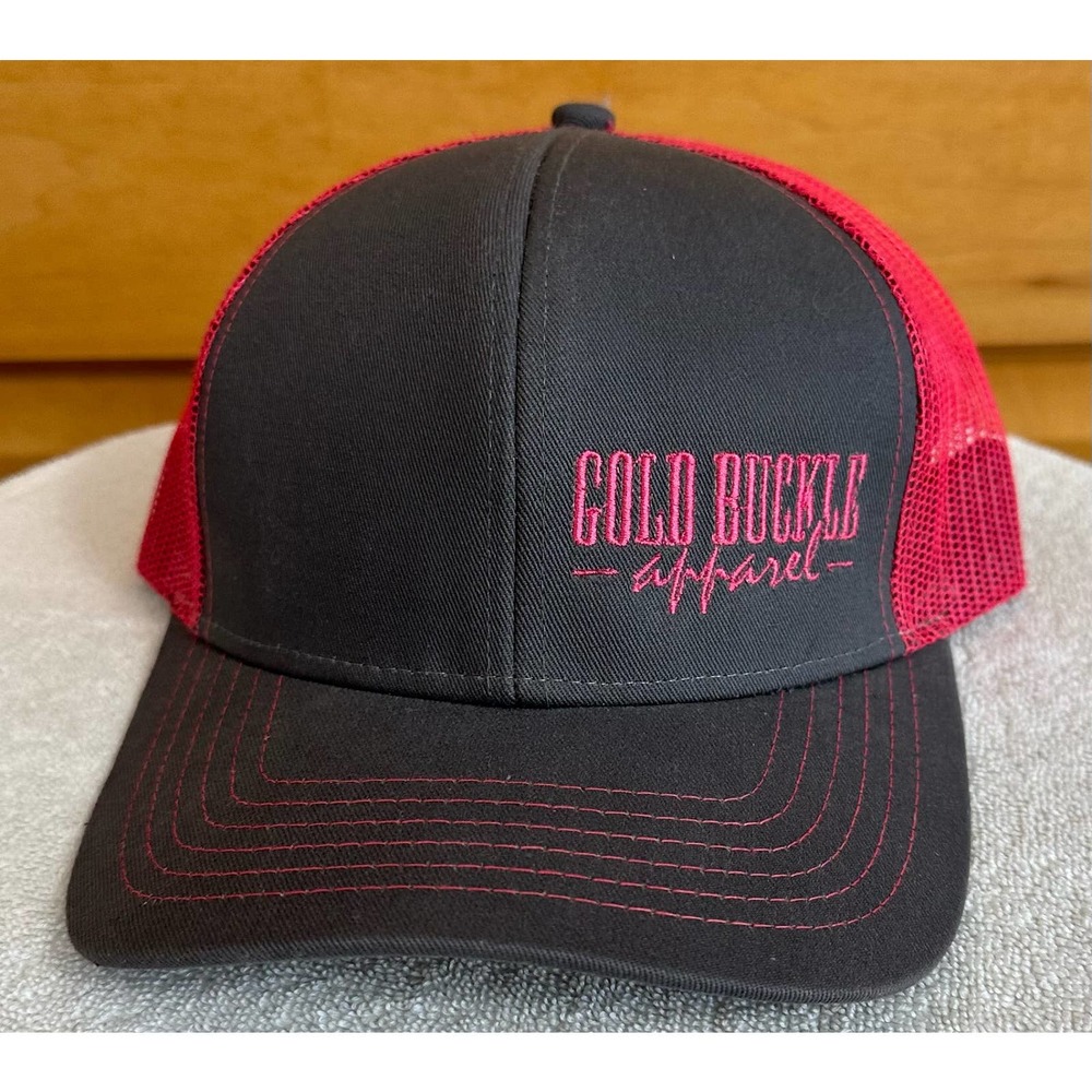 NWOT, Gold Buckle Apparel In Pink & Gray Women's Adjustable Cap